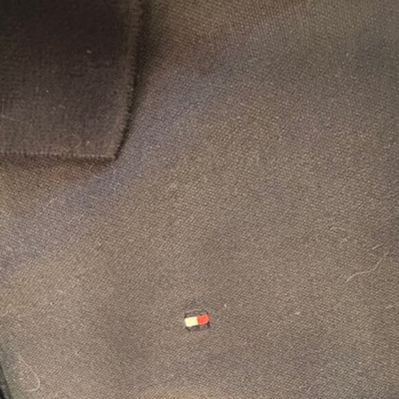 Tommy Hilfiger Slim Fit Classic Navy Polo - Size M - NWT - Picture 4 of 9